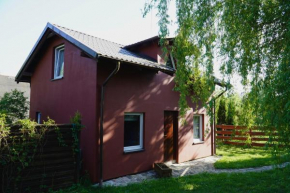 Domek nad rzeką Słupią z jacuzzi, Suleczyno